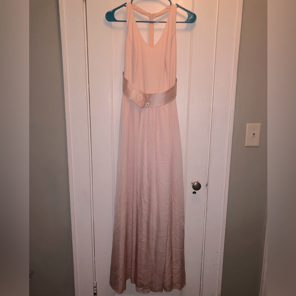 Pink Vera Wang Blush Bridesmaid dress